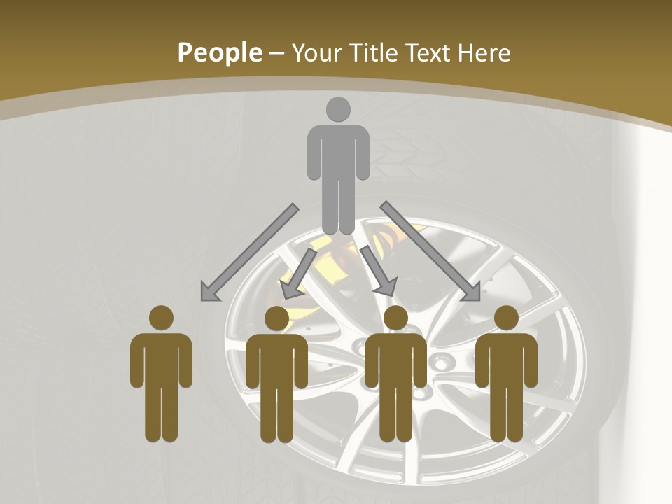 Speed Industry Tire PowerPoint Template