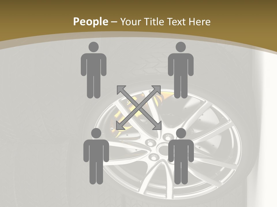 Speed Industry Tire PowerPoint Template