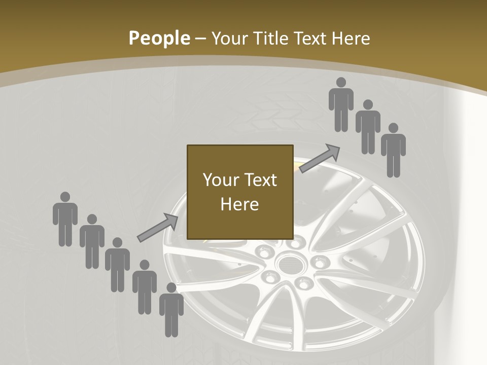 Speed Industry Tire PowerPoint Template