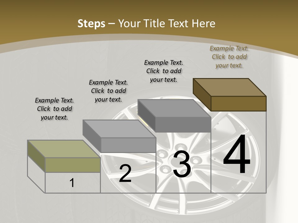 Speed Industry Tire PowerPoint Template