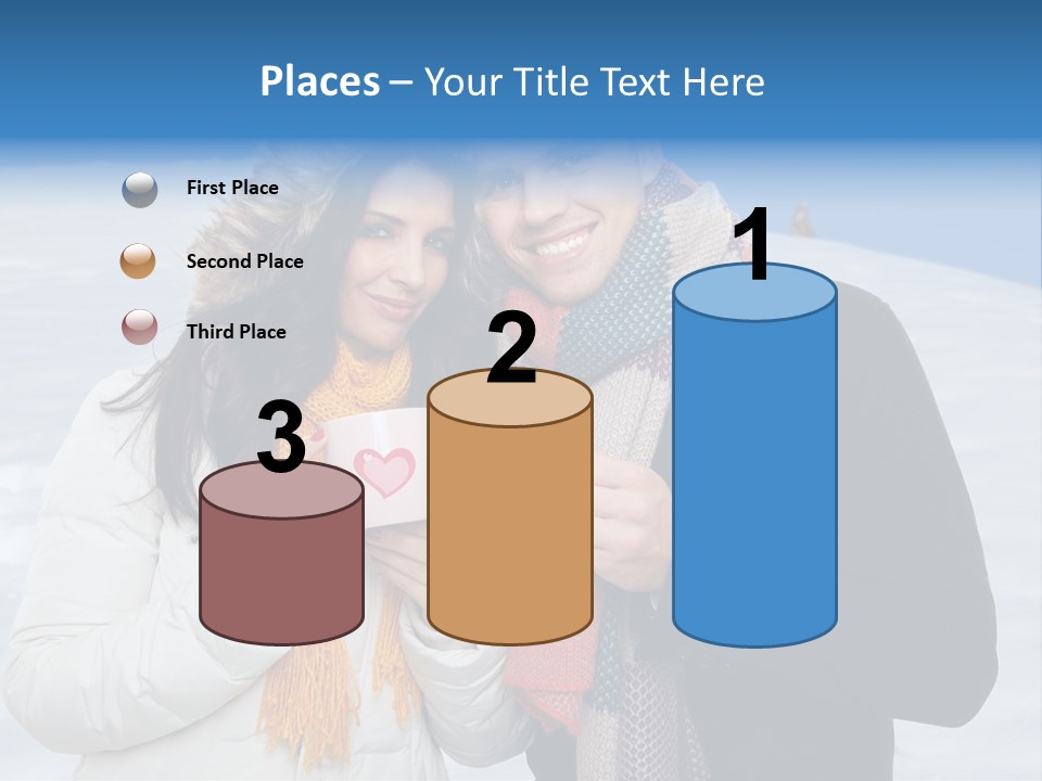 Liebe Tee Winterzeit PowerPoint Template