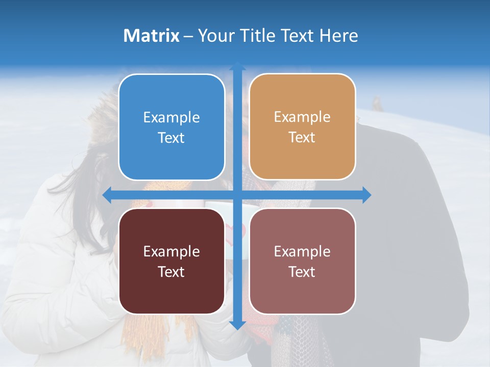 Liebe Tee Winterzeit PowerPoint Template