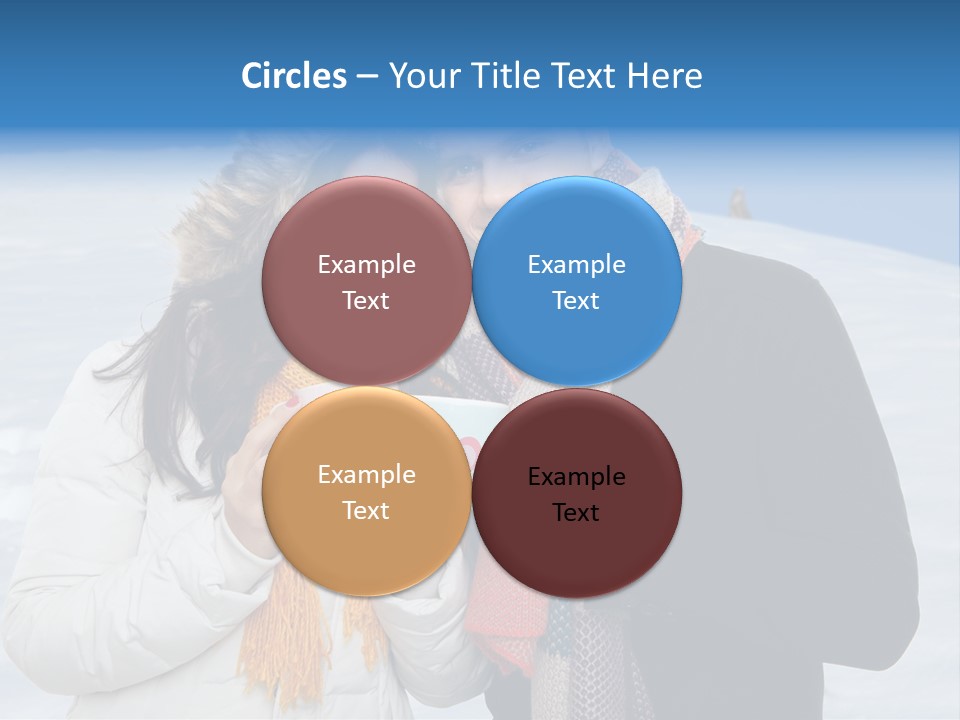 Liebe Tee Winterzeit PowerPoint Template