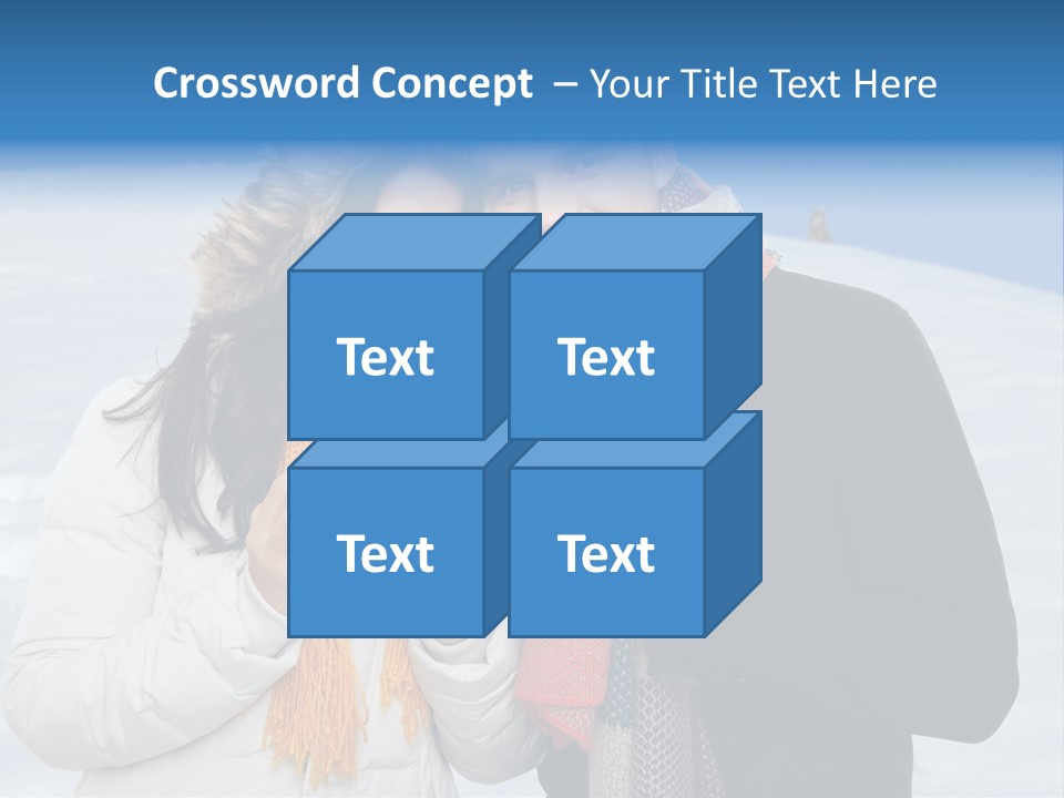 Liebe Tee Winterzeit PowerPoint Template