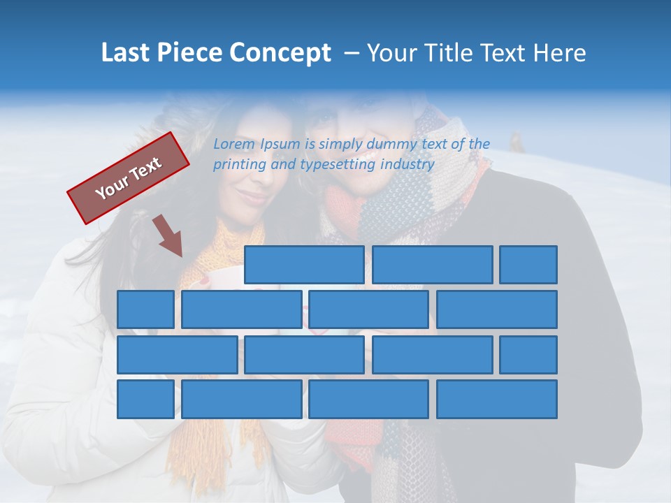 Liebe Tee Winterzeit PowerPoint Template