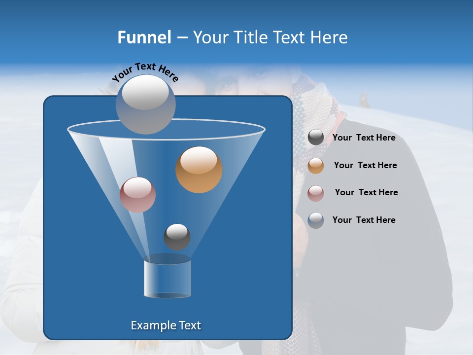 Liebe Tee Winterzeit PowerPoint Template