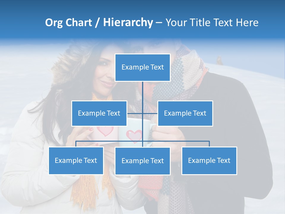 Liebe Tee Winterzeit PowerPoint Template