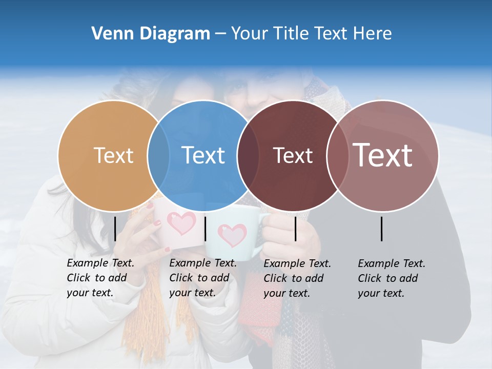 Liebe Tee Winterzeit PowerPoint Template