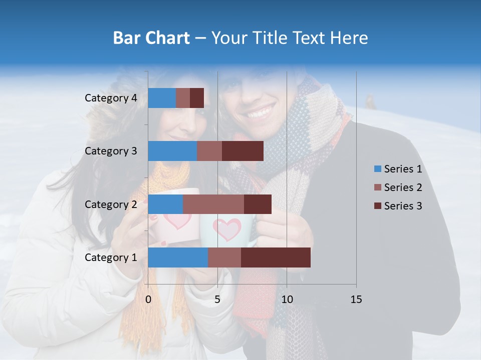 Liebe Tee Winterzeit PowerPoint Template