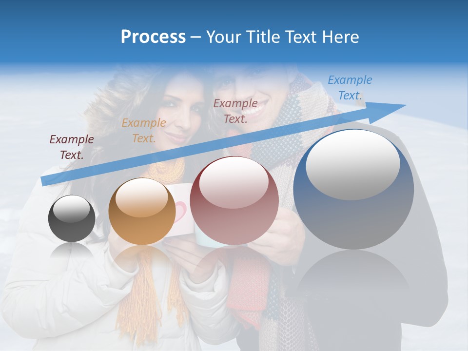 Liebe Tee Winterzeit PowerPoint Template