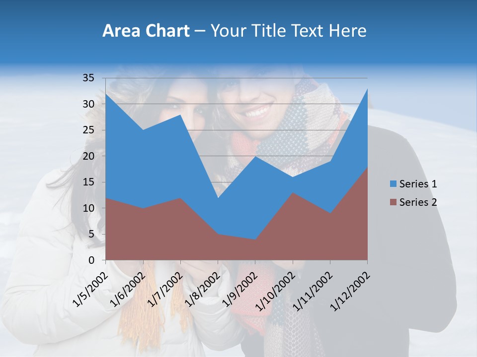 Liebe Tee Winterzeit PowerPoint Template