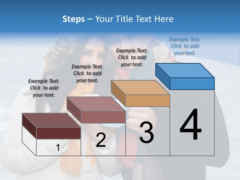 Liebe Tee Winterzeit PowerPoint Template