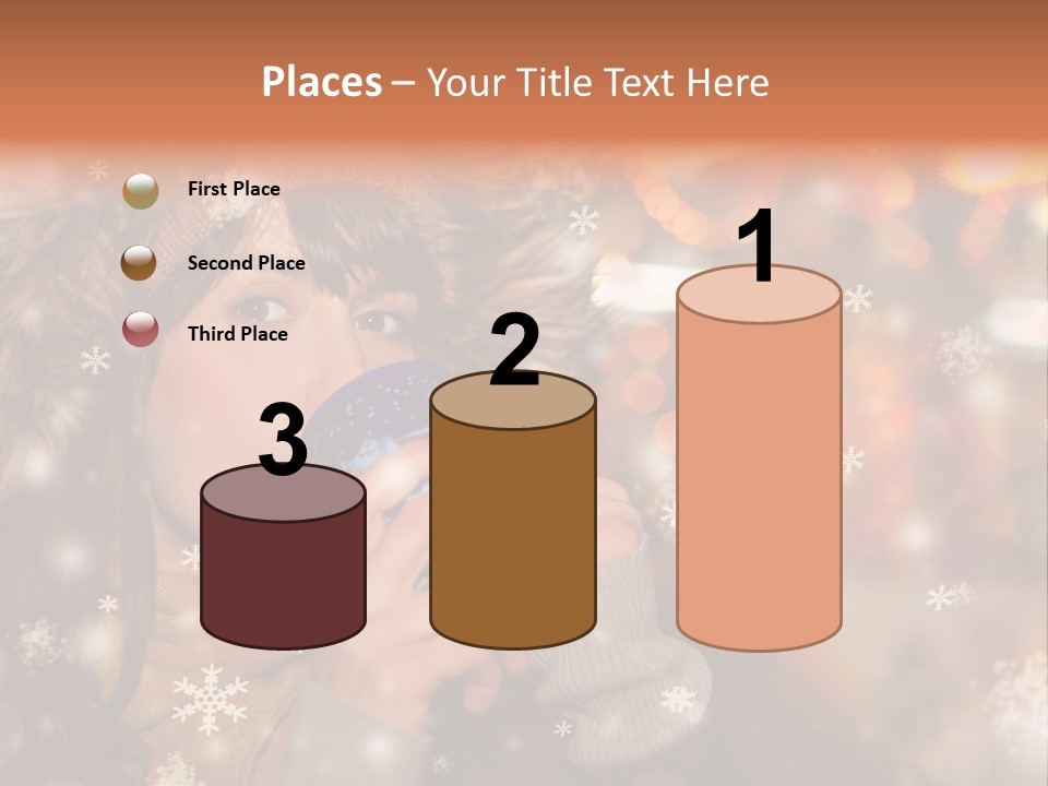 Drau Frau Advent PowerPoint Template