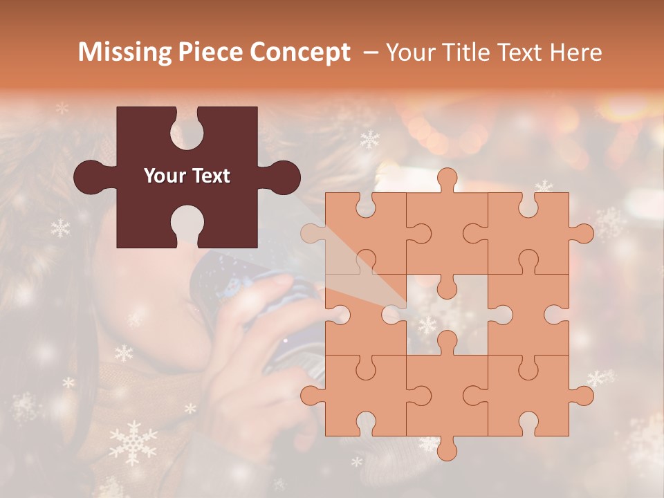 Drau Frau Advent PowerPoint Template