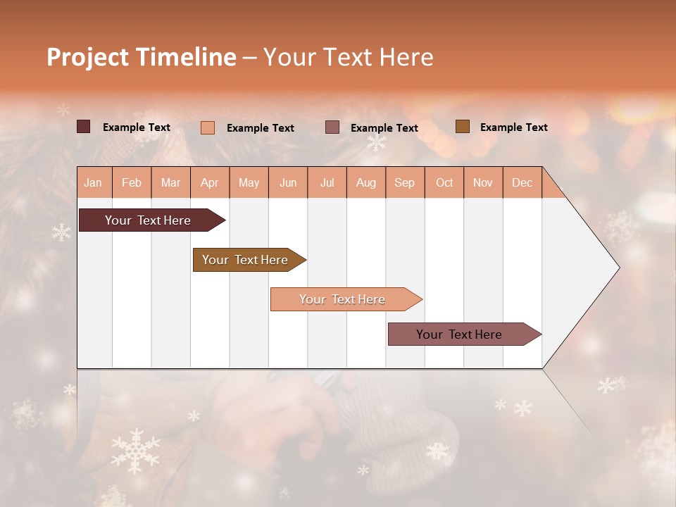 Drau Frau Advent PowerPoint Template