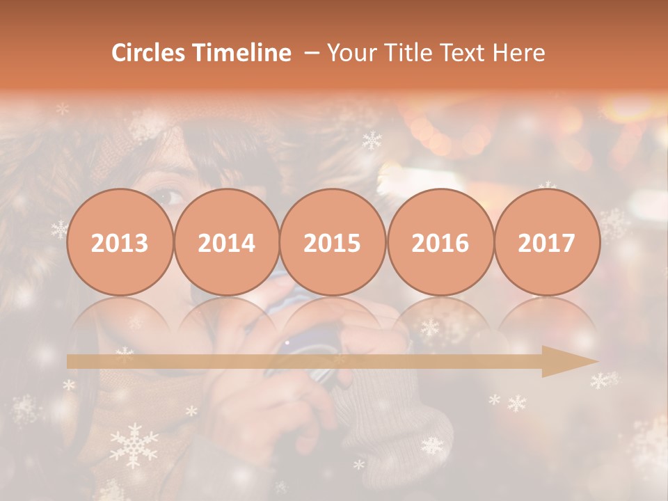 Drau Frau Advent PowerPoint Template