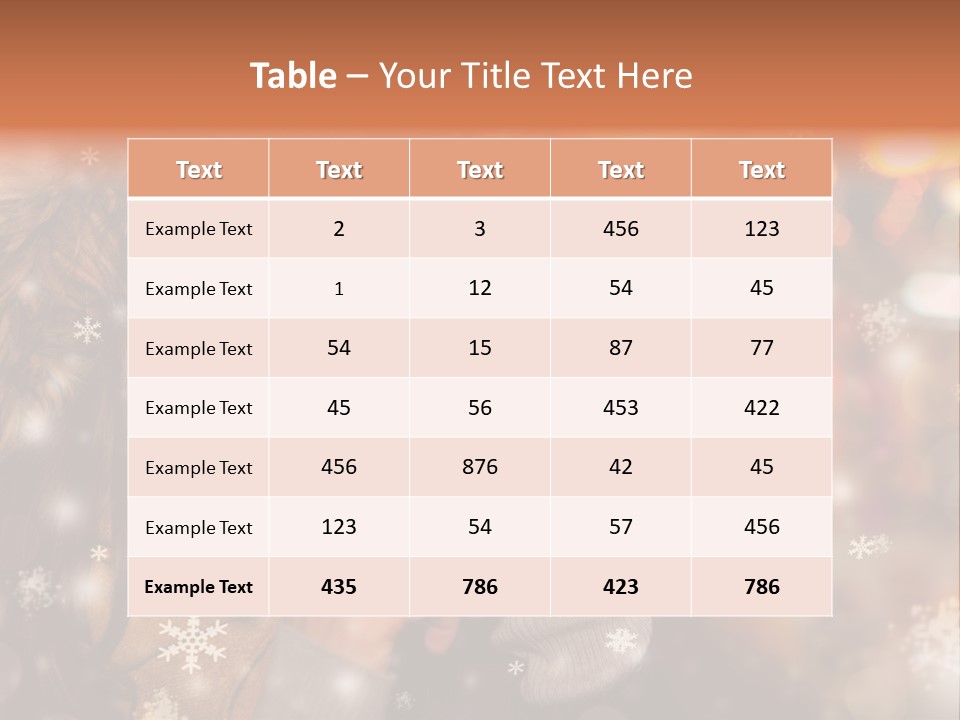 Drau Frau Advent PowerPoint Template