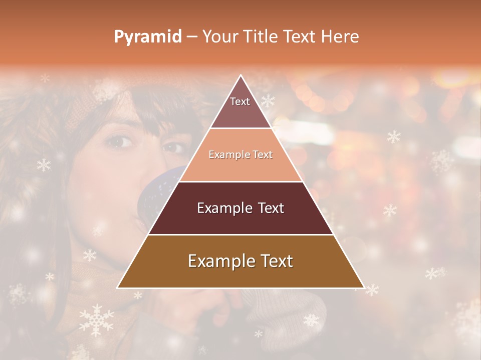 Drau Frau Advent PowerPoint Template