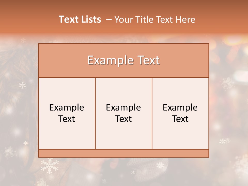 Drau Frau Advent PowerPoint Template