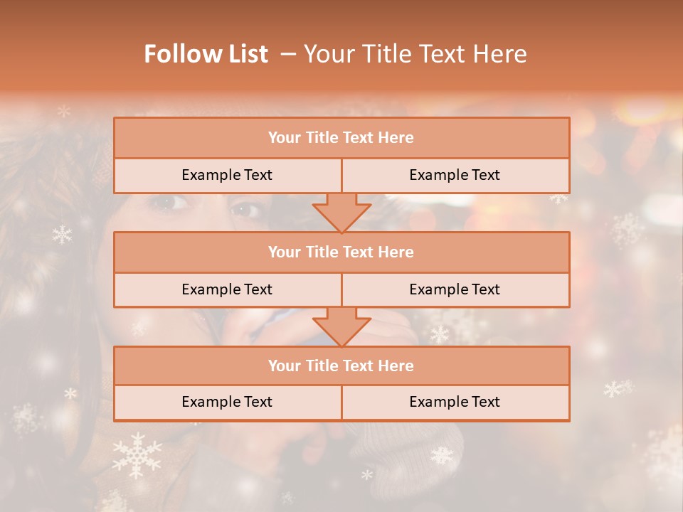 Drau Frau Advent PowerPoint Template