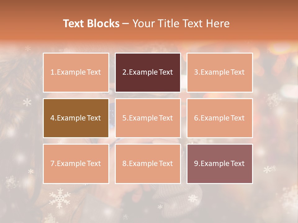 Drau Frau Advent PowerPoint Template