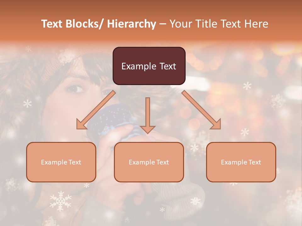 Drau Frau Advent PowerPoint Template