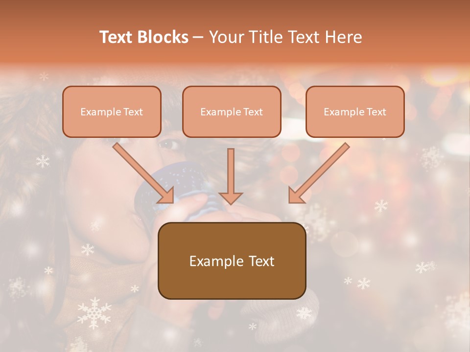 Drau Frau Advent PowerPoint Template