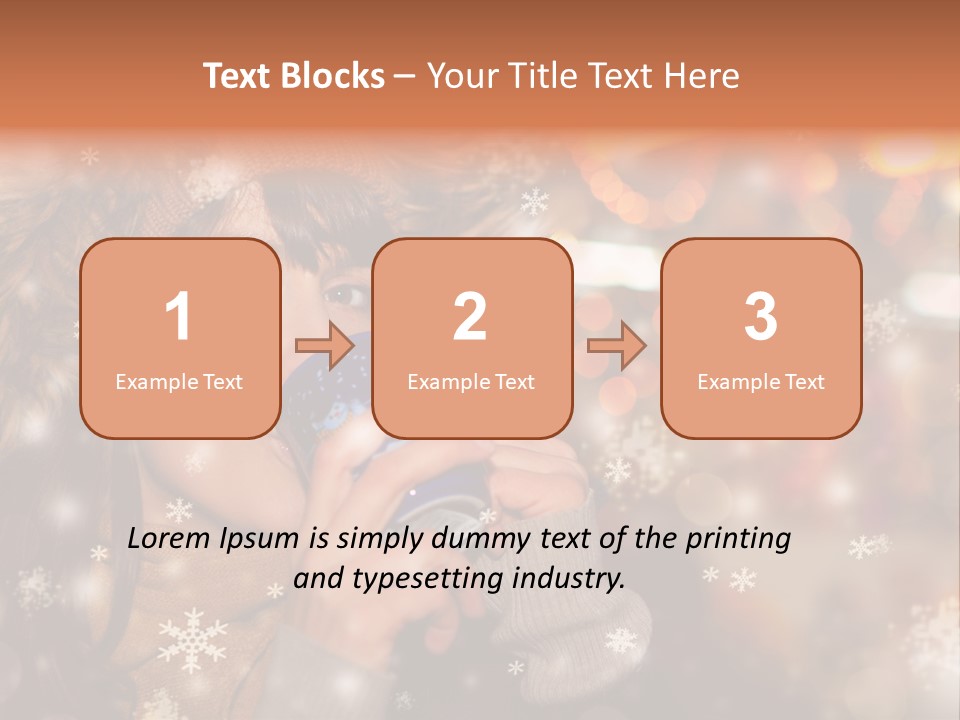 Drau Frau Advent PowerPoint Template