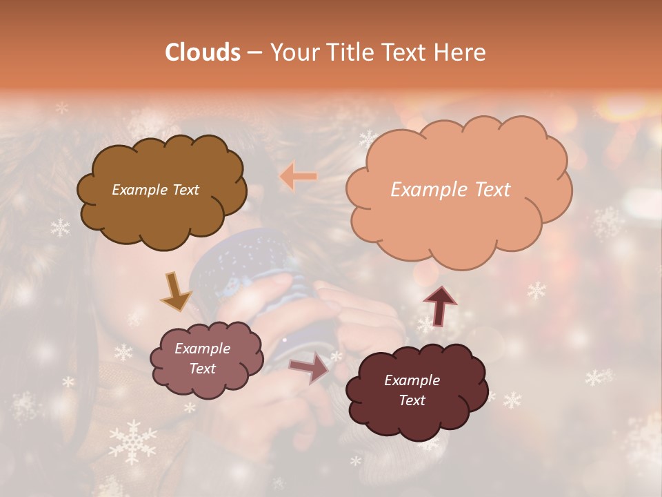 Drau Frau Advent PowerPoint Template