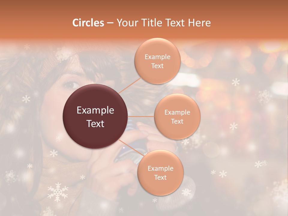 Drau Frau Advent PowerPoint Template