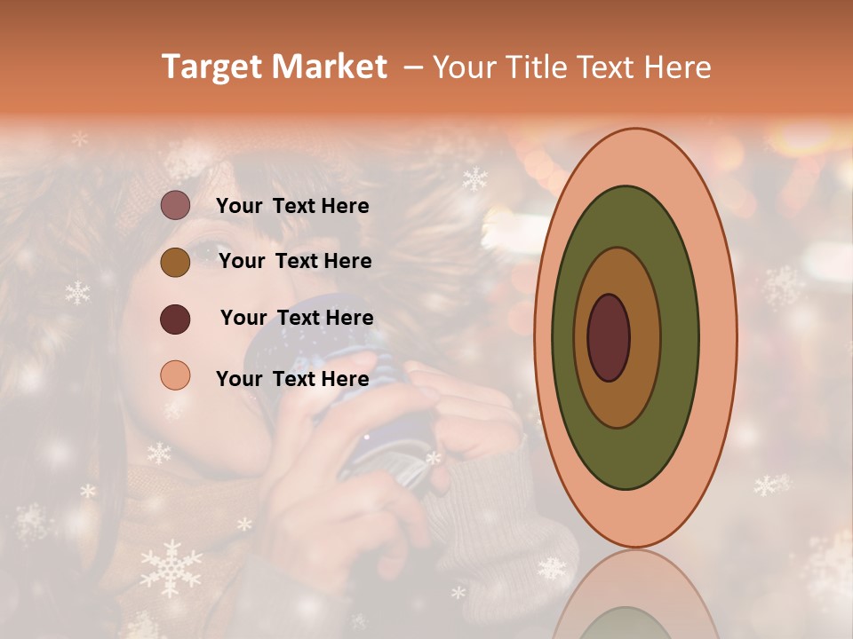 Drau Frau Advent PowerPoint Template