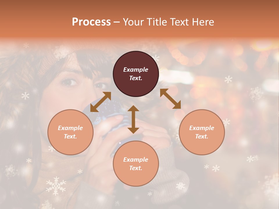 Drau Frau Advent PowerPoint Template