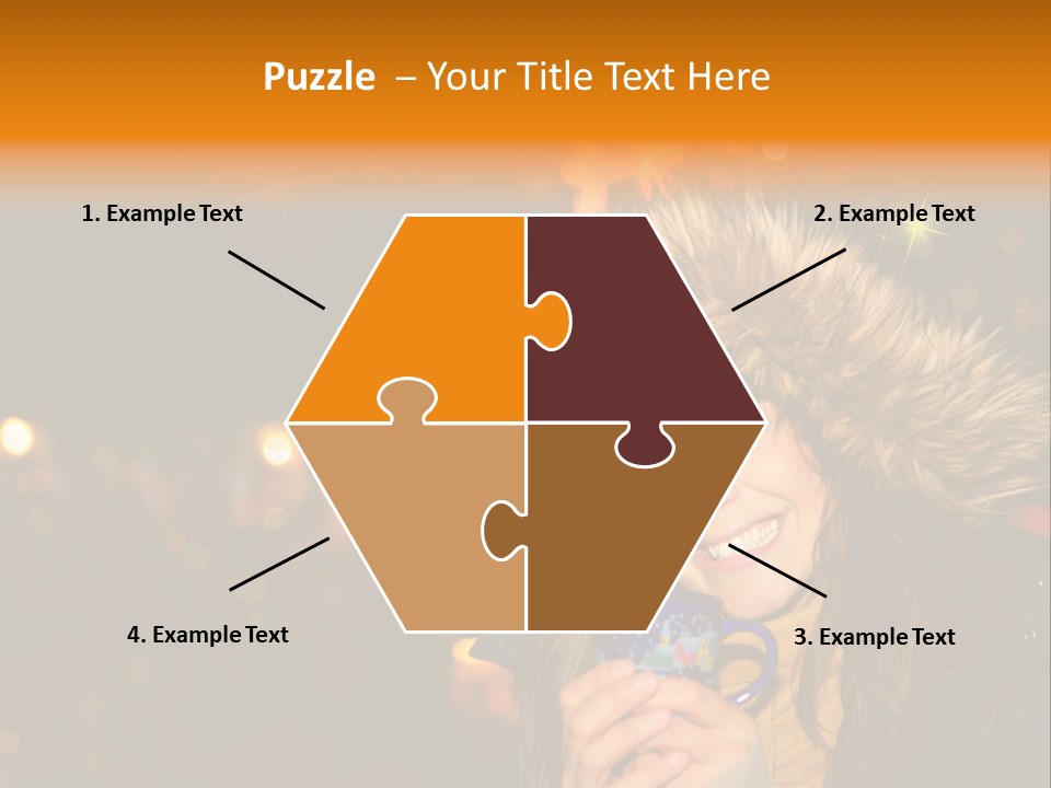 Kalt Weihnachten Stehen PowerPoint Template