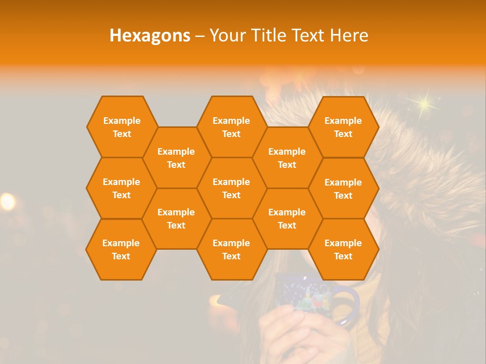 Kalt Weihnachten Stehen PowerPoint Template