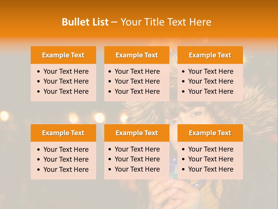 Kalt Weihnachten Stehen PowerPoint Template