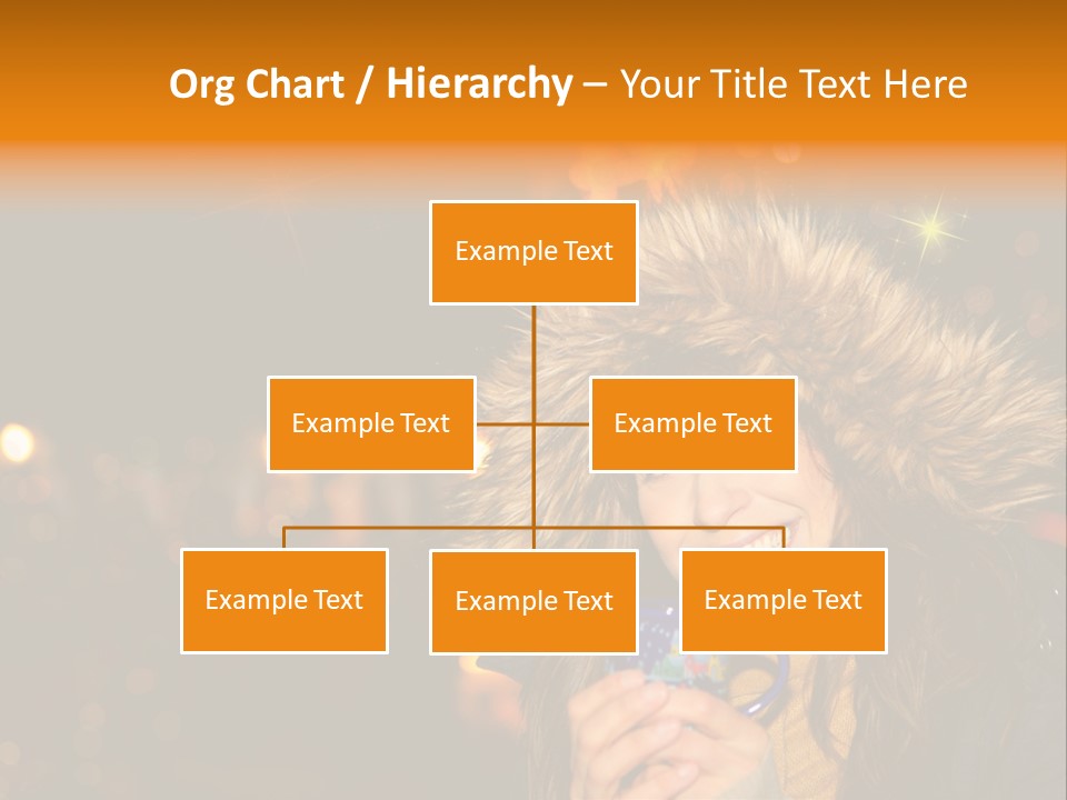 Kalt Weihnachten Stehen PowerPoint Template
