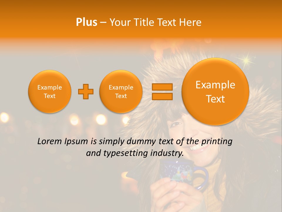 Kalt Weihnachten Stehen PowerPoint Template