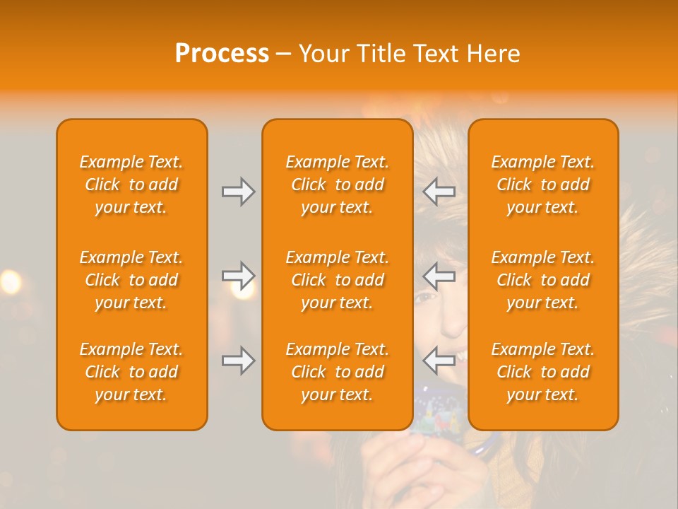 Kalt Weihnachten Stehen PowerPoint Template