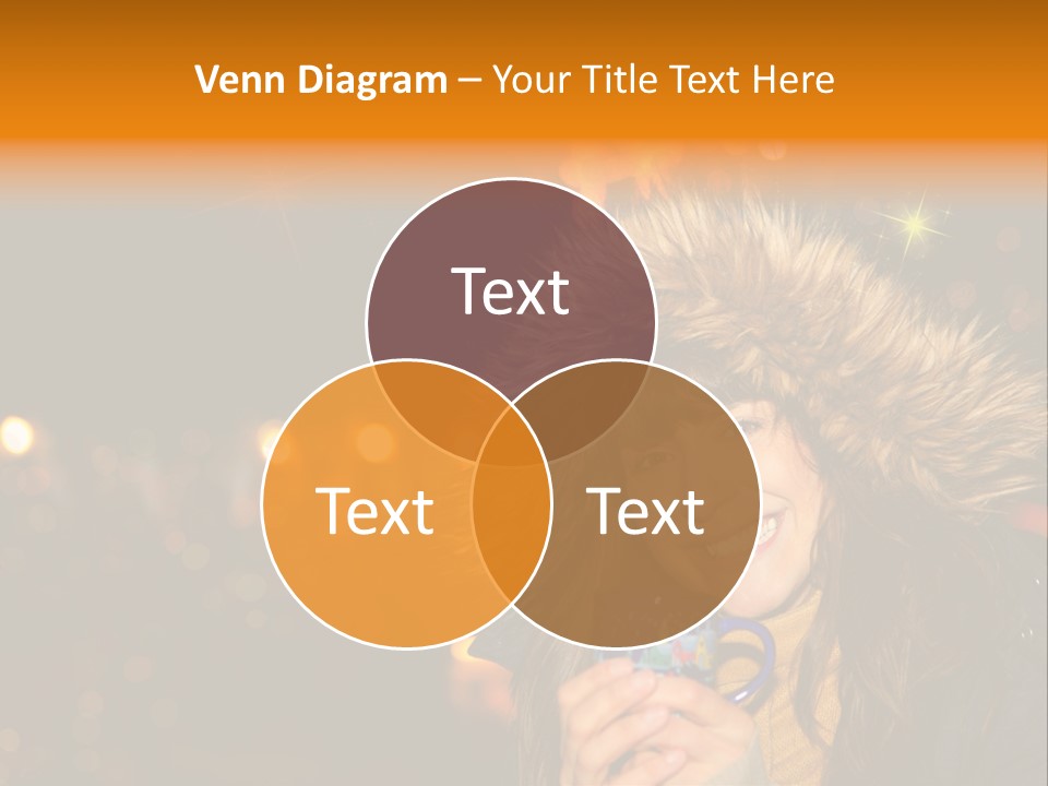 Kalt Weihnachten Stehen PowerPoint Template