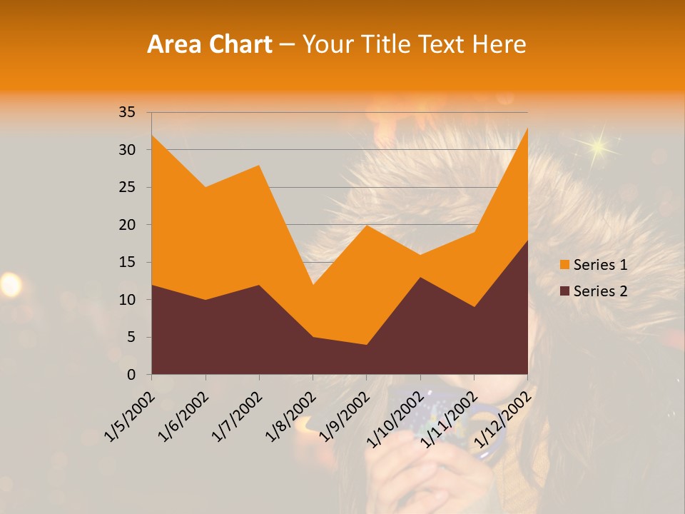 Kalt Weihnachten Stehen PowerPoint Template