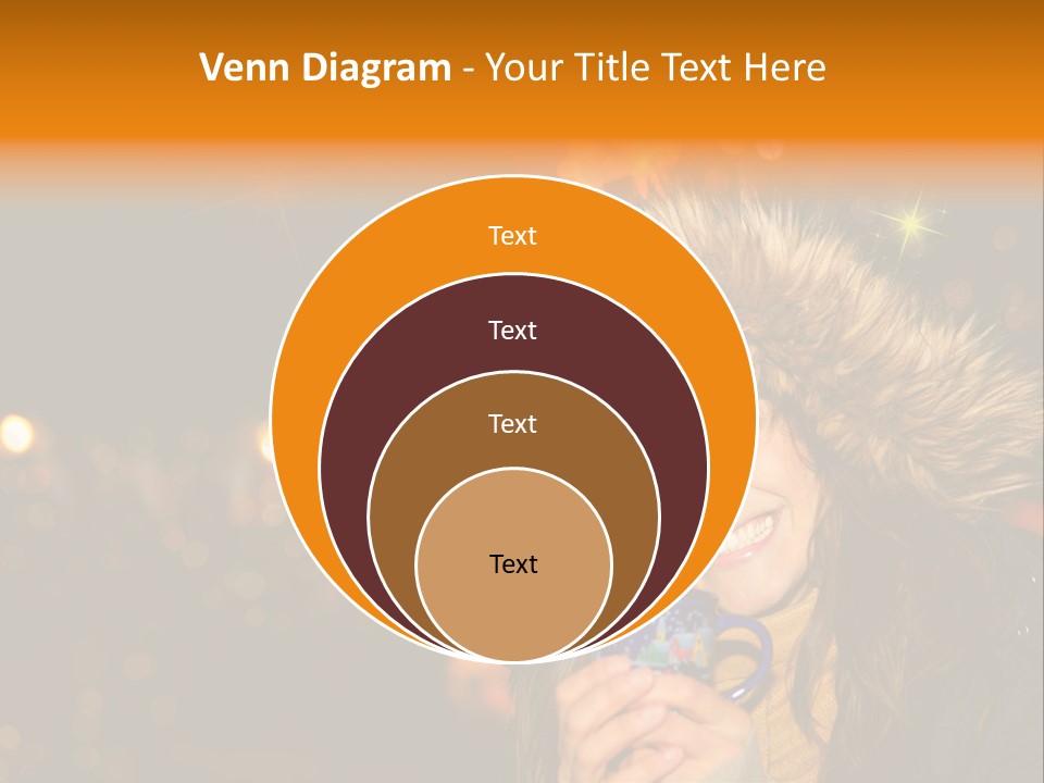 Kalt Weihnachten Stehen PowerPoint Template