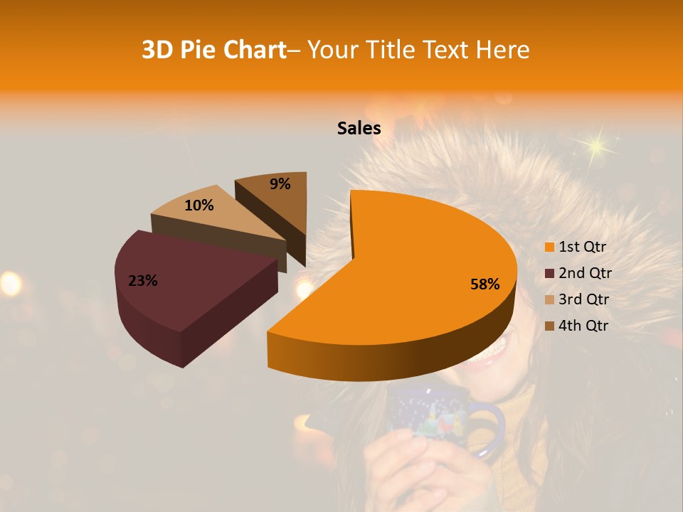 Kalt Weihnachten Stehen PowerPoint Template