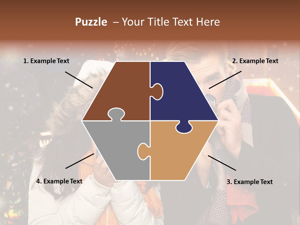 Silvester Erwartung Einladen PowerPoint Template