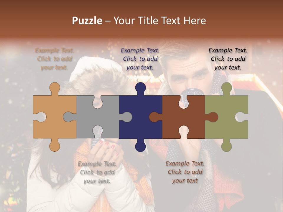 Silvester Erwartung Einladen PowerPoint Template