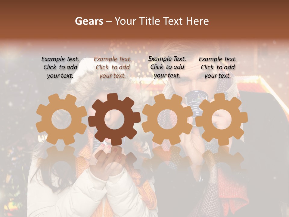 Silvester Erwartung Einladen PowerPoint Template