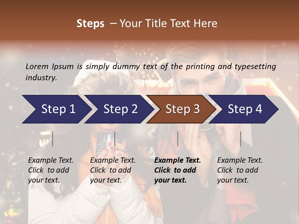 Silvester Erwartung Einladen PowerPoint Template