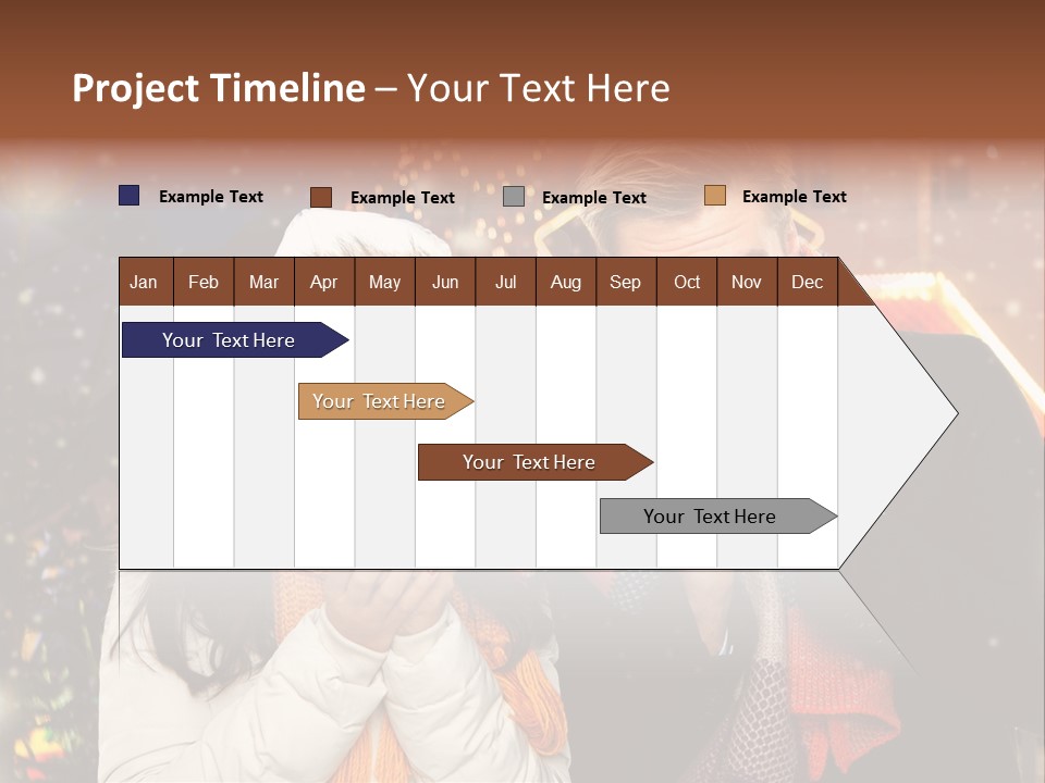 Silvester Erwartung Einladen PowerPoint Template