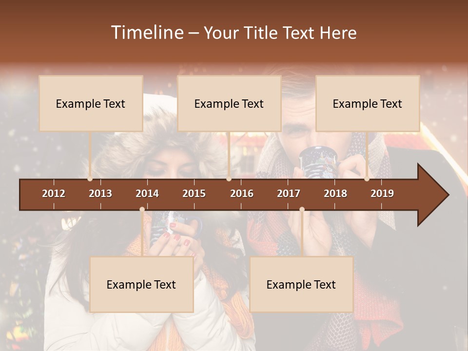 Silvester Erwartung Einladen PowerPoint Template