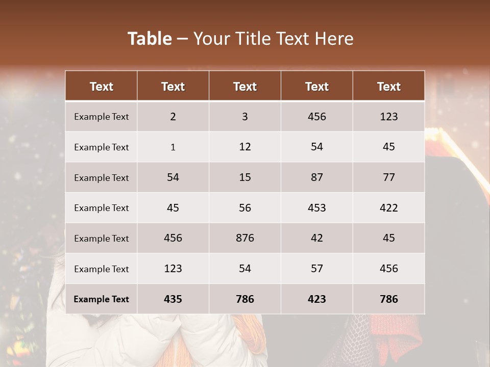 Silvester Erwartung Einladen PowerPoint Template