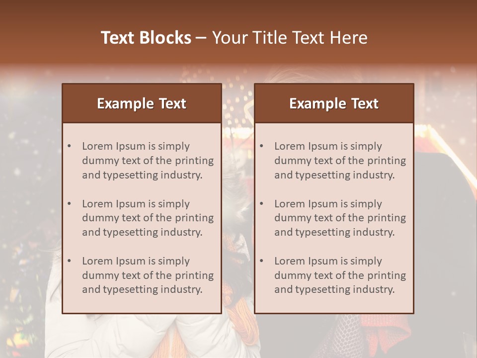Silvester Erwartung Einladen PowerPoint Template